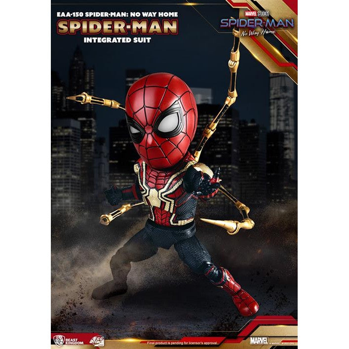 Isola dei Collezionisti - 82324 - MARVEL - SPIDER-MAN NO WAY HOME - MINI EGG ATTACK - SPIDER-MAN INTEGRAT SUIT 16CM - 1