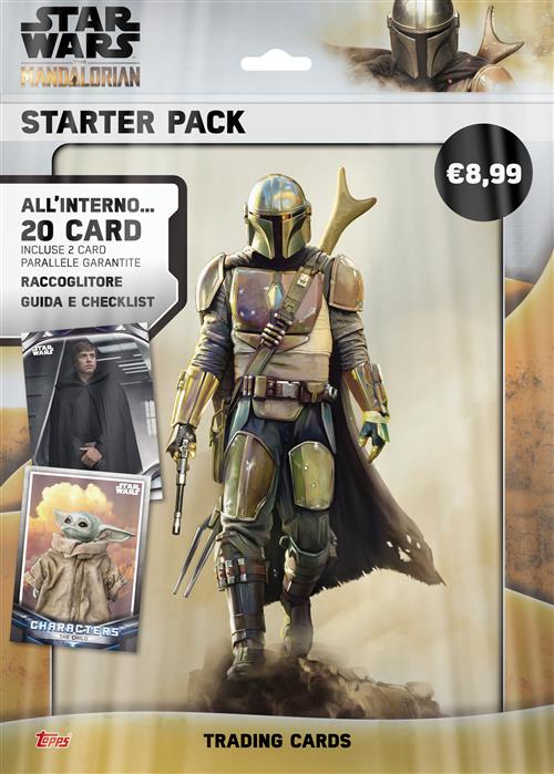 Isola dei Collezionisti - STAR WARS: THE MANDALORIAN - TRADING CARDS STARTER PACK - 1