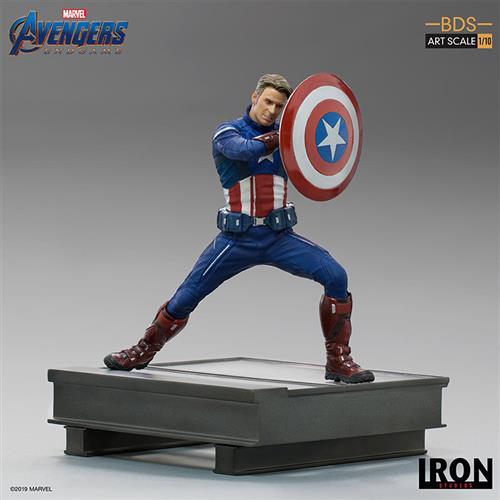 Isola dei Collezionisti - 70619 - MARVEL - AVENGERS ENDGAME - CAPTAIN AMERICA 2023 - STATUA 18CM - 1