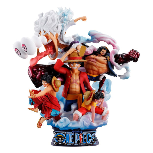 Isola dei Collezionisti - One Piece Petitrama Dx Pvc Mini Statua Logbox Re Birth Luffy Special Vol. 02 15 Cm Megahouse - 1