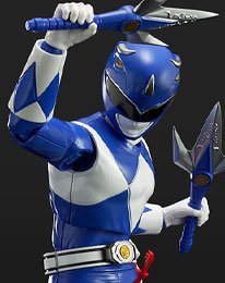 Isola dei Collezionisti - Power Rangers Furai Model Plastic Model Kit Blue Ranger 13 cm - 1