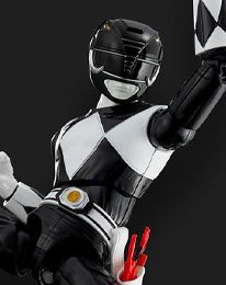 Isola dei Collezionisti - Power Rangers Furai Model Plastic Model Kit Black Ranger 13 cm - 1