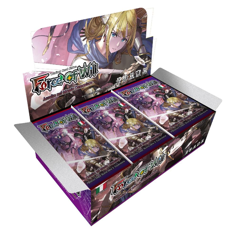 Fow Force of Will S3 Assault into the Demonic World Box 36 Buste ITA