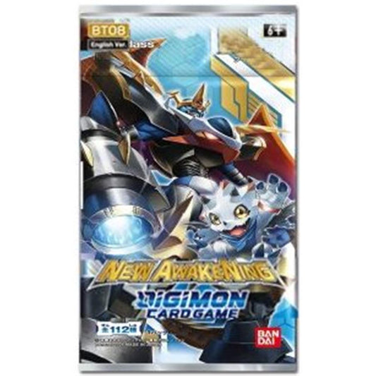 Busta Digimon Card Game BT-08 New Awakening