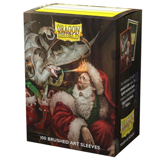 12066 Dragon Shield Christmas Dragon (100 Sleeves)