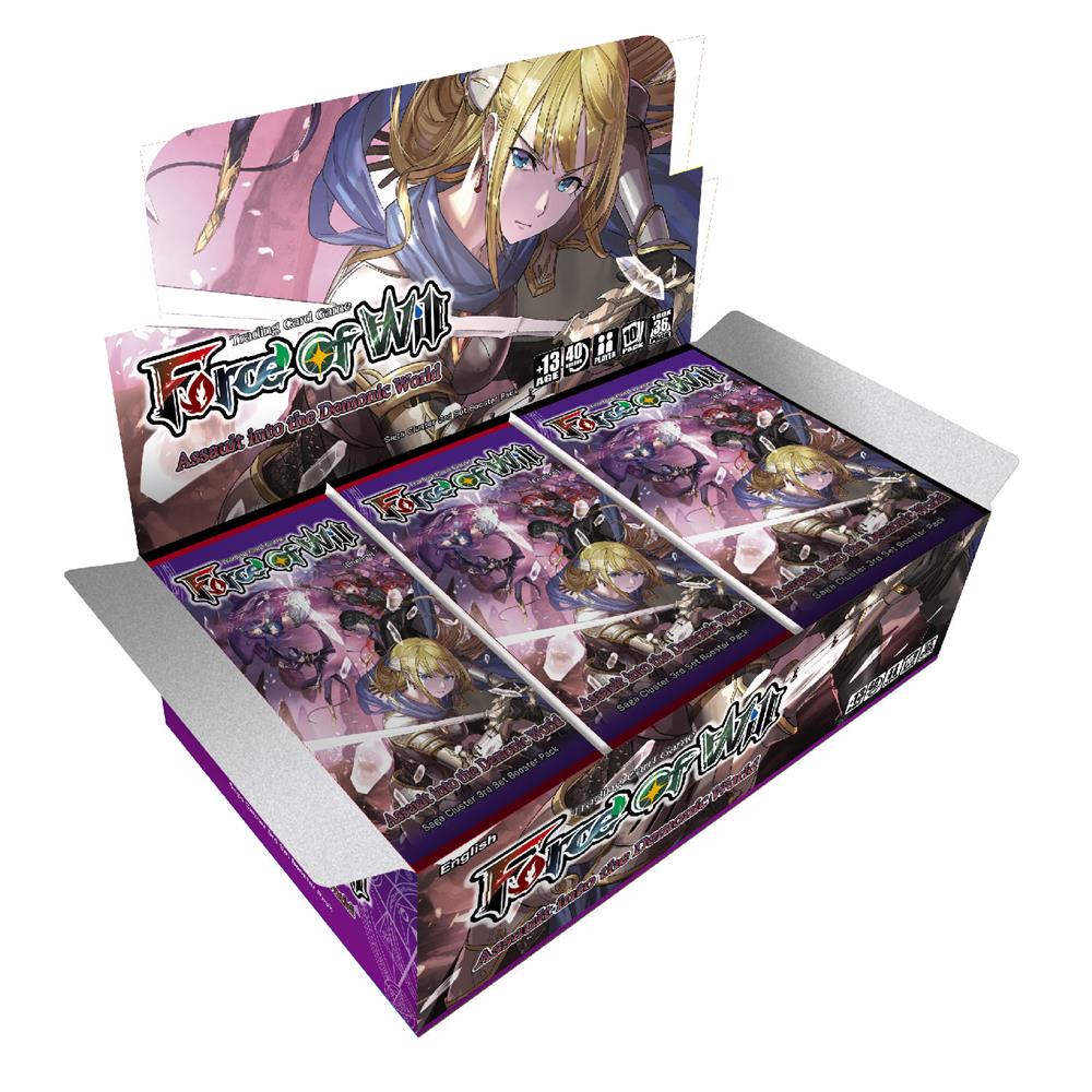 Fow Force of Will S3 Assault into the Demonic World Box 36 Buste ING