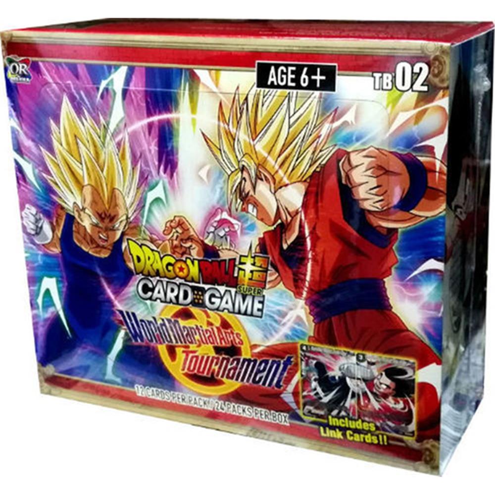 Dragon Ball Super Themed Booster 02 World Martial Arts Tournament Booster Box (24 buste)