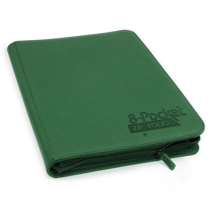 UGD010436 Ultimate Guard 8-Pocket ZipFolio XenoSkin Green