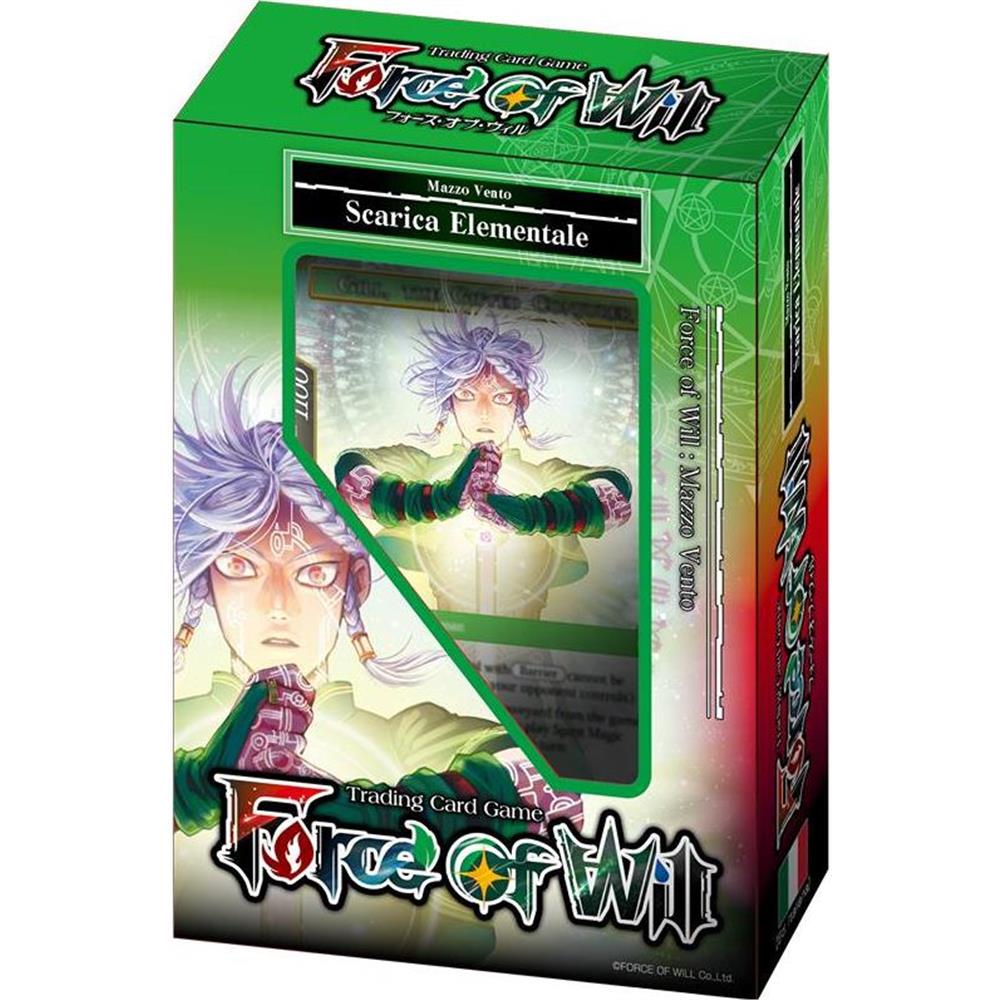 FOW Mazzo Introduttivo Reiya Force of Will Scarica Elementale (Vento)