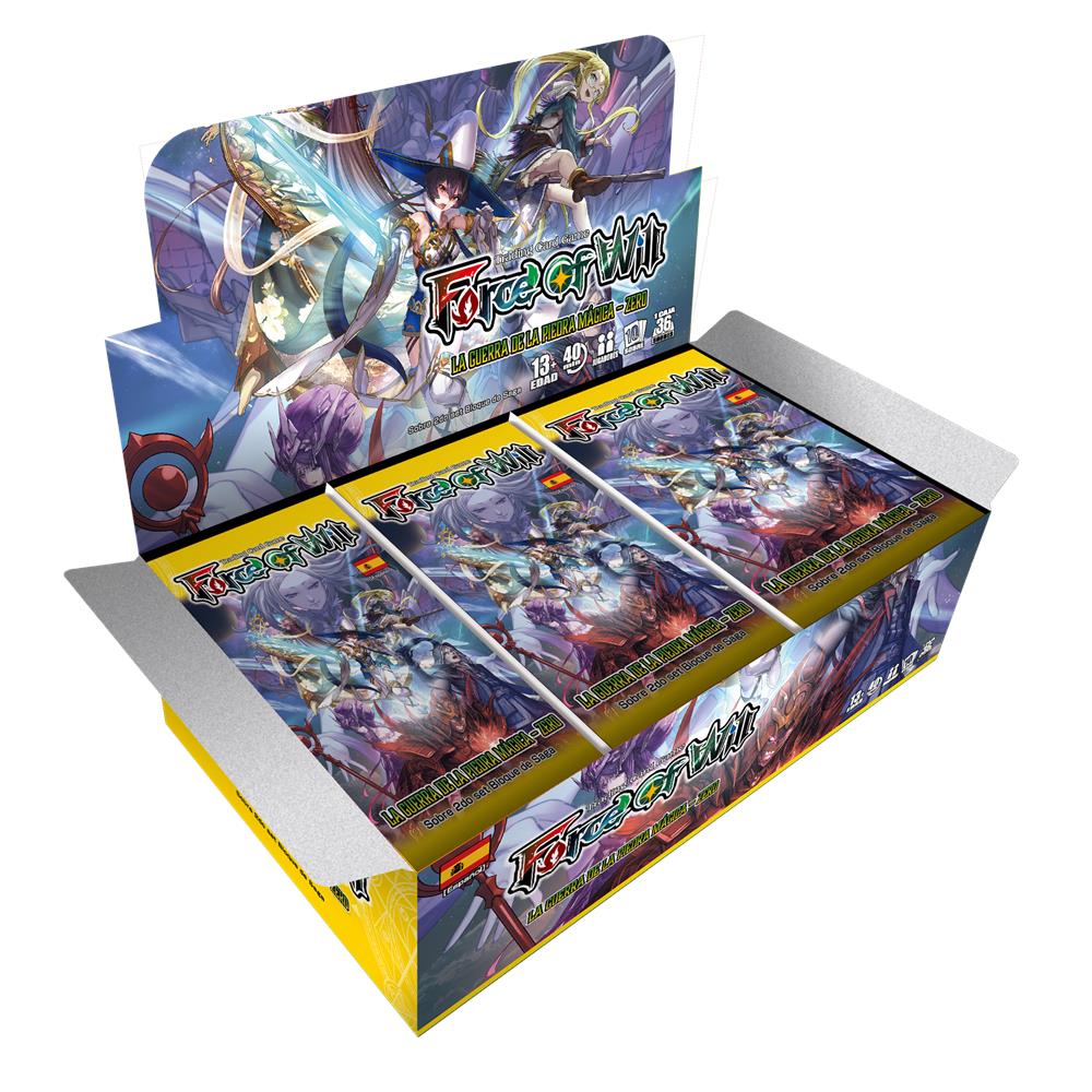 Fow Force of Will S2 La Guerra de la Piedra Mágica – Zero Box 36 Buste ESP