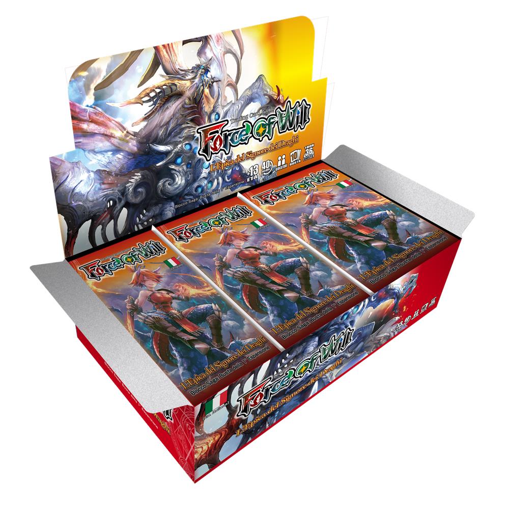 Fow Force of Will EDL The Epic of the Dragon Lord  Box 36 Buste ITA