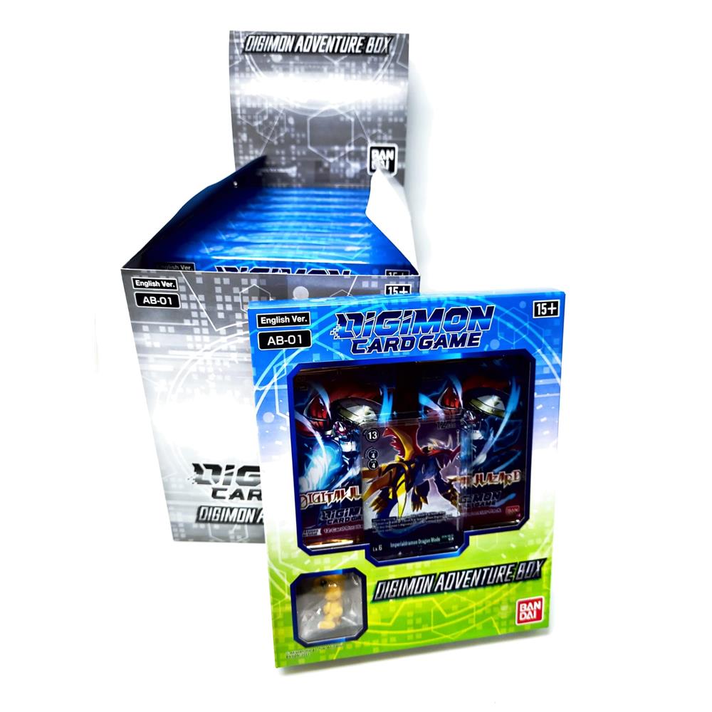 Display 8x Digimon Card Game Adventure Box [AB-01] 