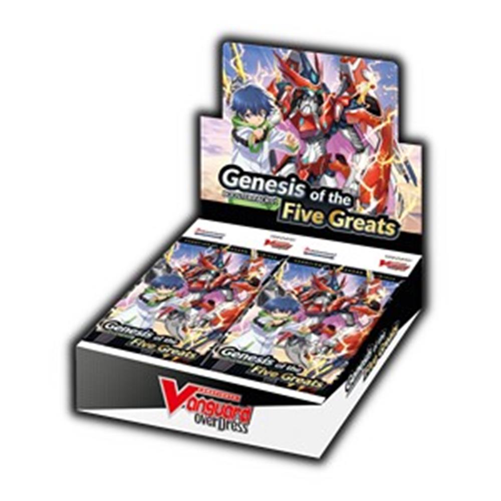 Cardfight!! Vanguard overDress - Booster Display: Genesis of the Five Greats (16 Packs) - ENG