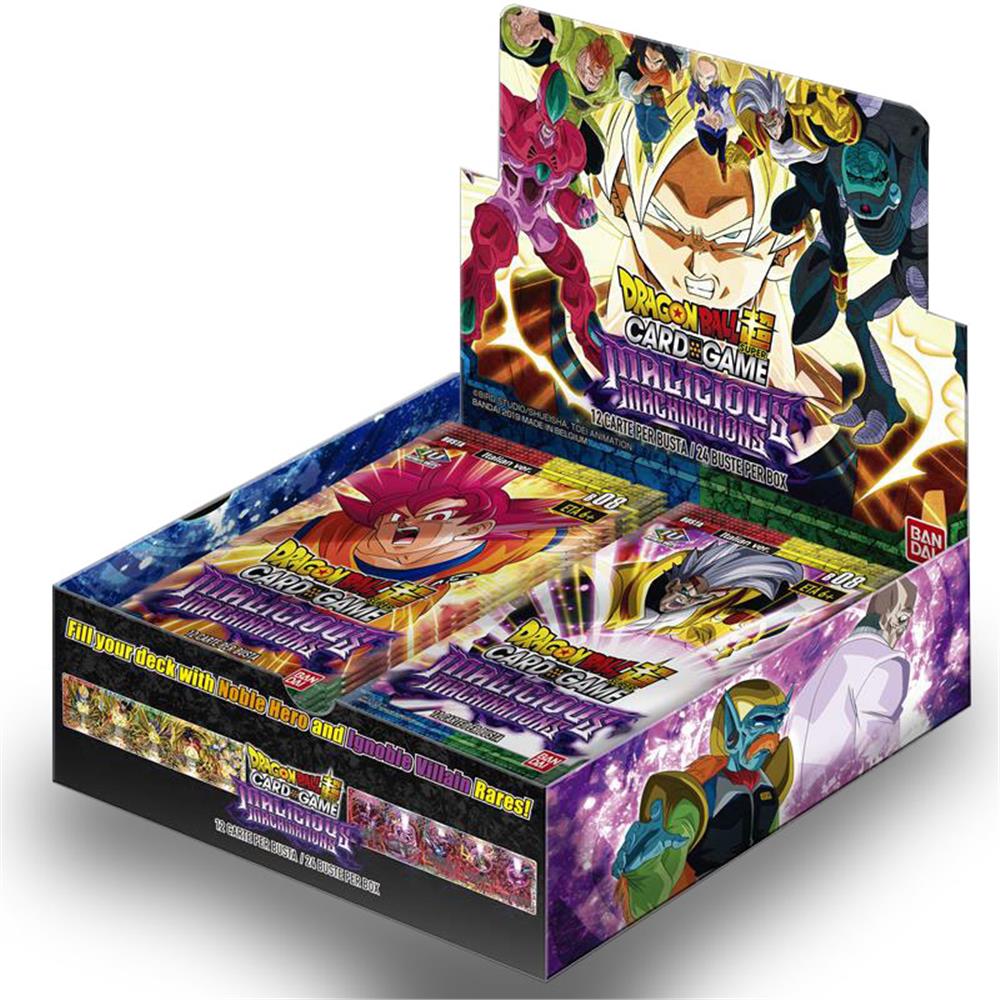 Dragon Ball Super Set 08 Booster Box Malicious Machinations (24 buste)