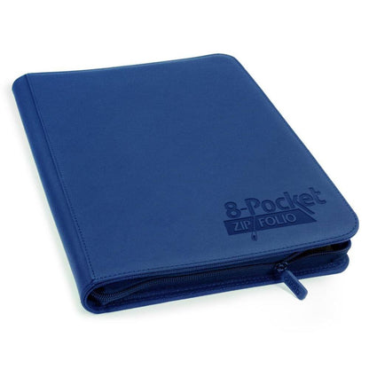 UGD010434 Ultimate Guard 8-Pocket ZipFolio XenoSkin Dark Blue