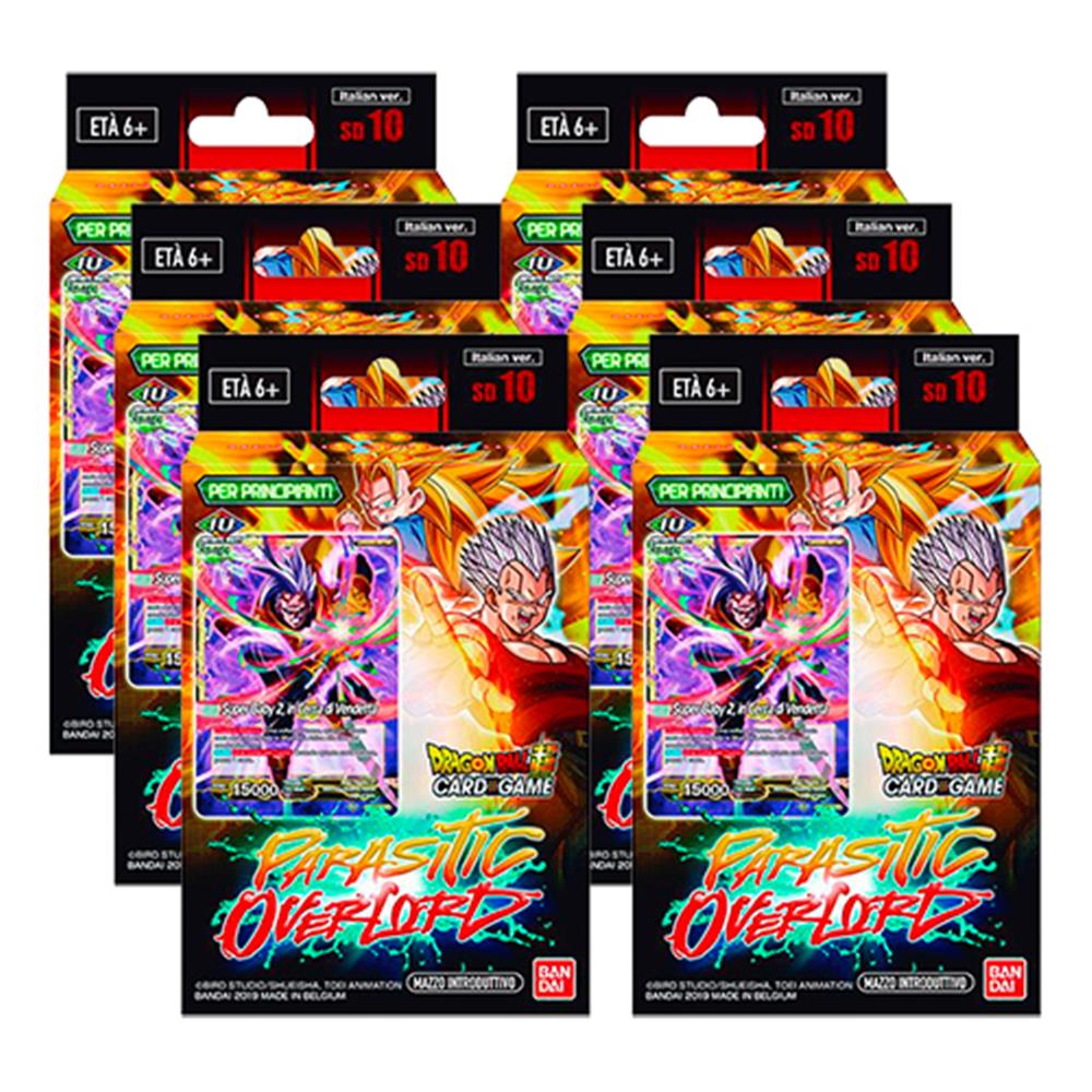 Display 6x Dragon Ball Super Starter Deck 10 Parasitic Overlord (DBS-SD10)