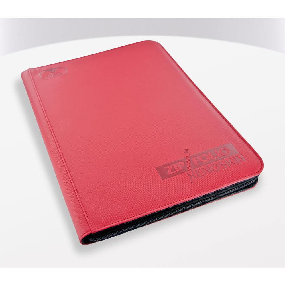 UGD010210 Ultimate Guard 9-Pocket ZipFolio XenoSkin Red