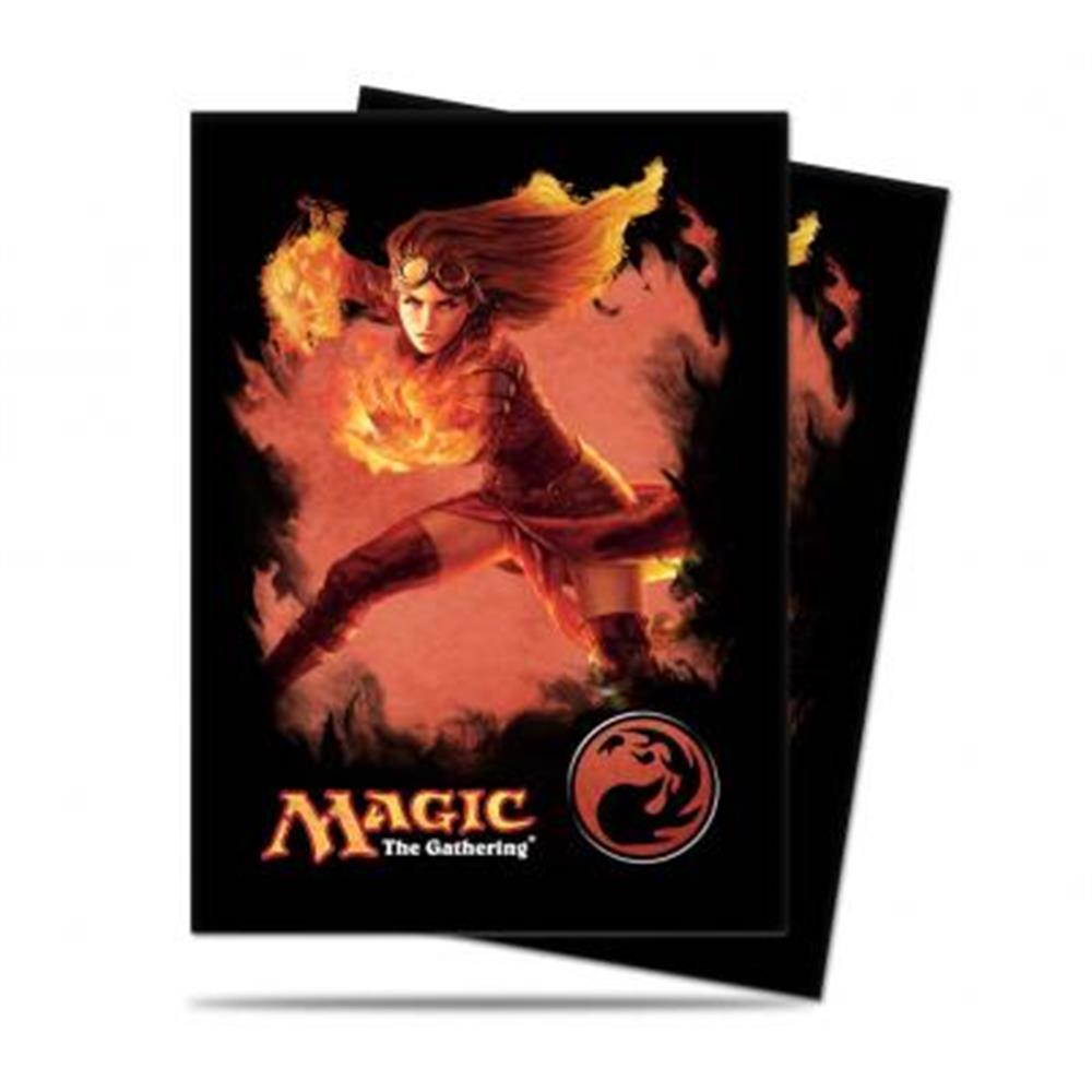 Magic the Gathering Mana 4 Sleeves Chandra 80s