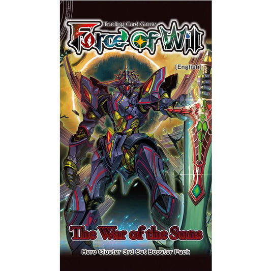 Fow H3 Force of Will The War of the Suns Booster Pack ENG