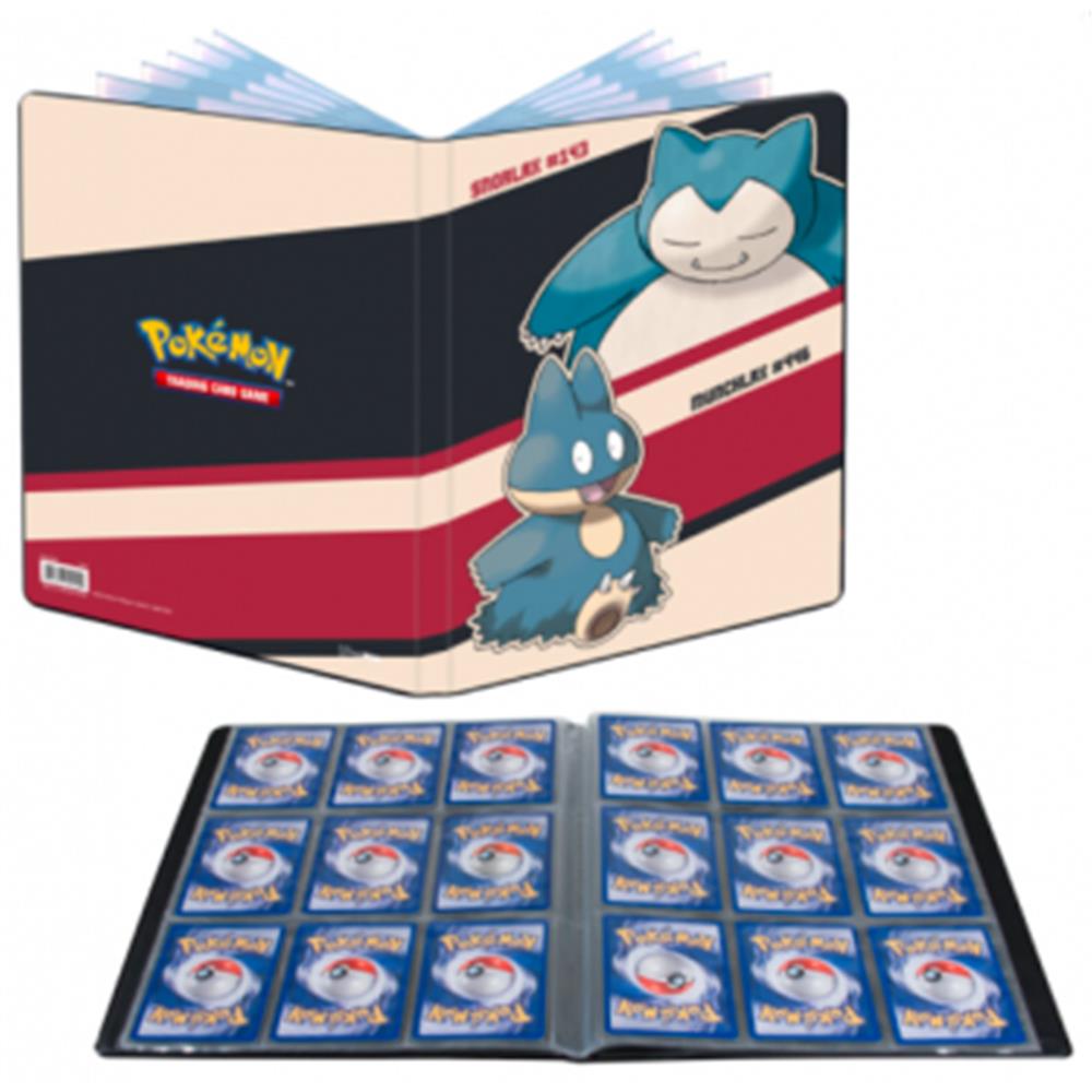 E-15950 Snorlax & Munchlax 9-Pocket Portfolio for Pokémon