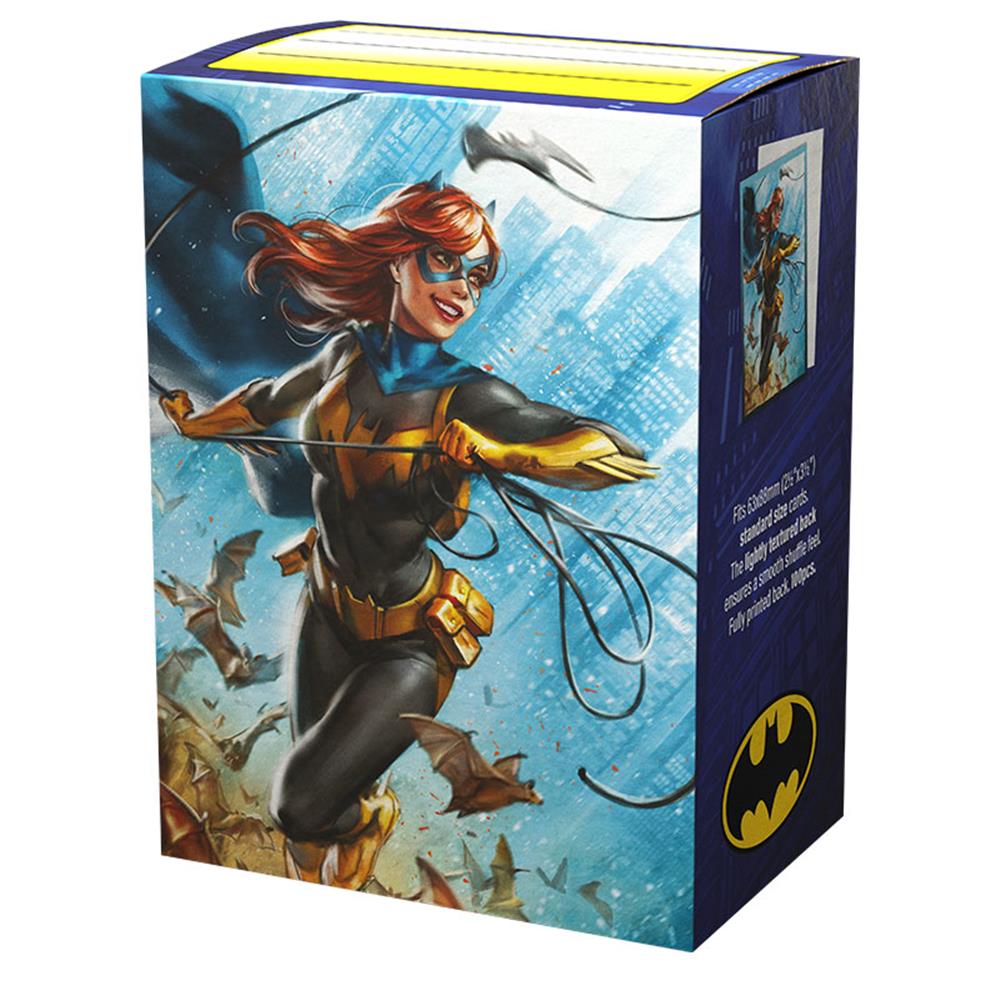 Isola dei Collezionisti - AT-16068 Dragon Shield Standard Sleeves - Brushed Batgirl (100 Sleeves) - 1