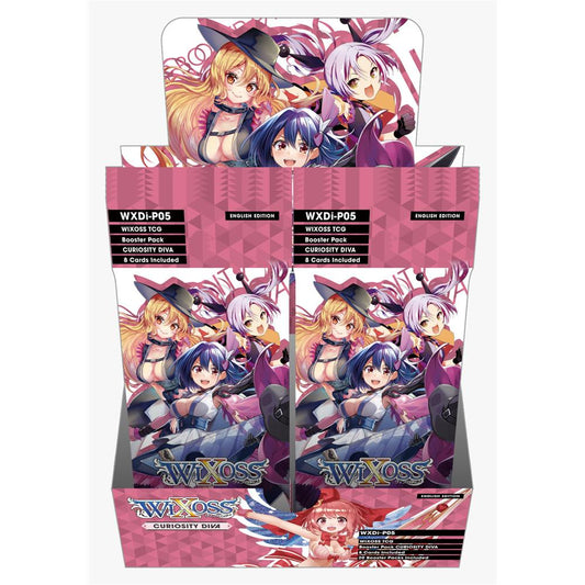 Box Wixoss Curiosity Diva (20 Booster Packs) WXDi-P05 Eng