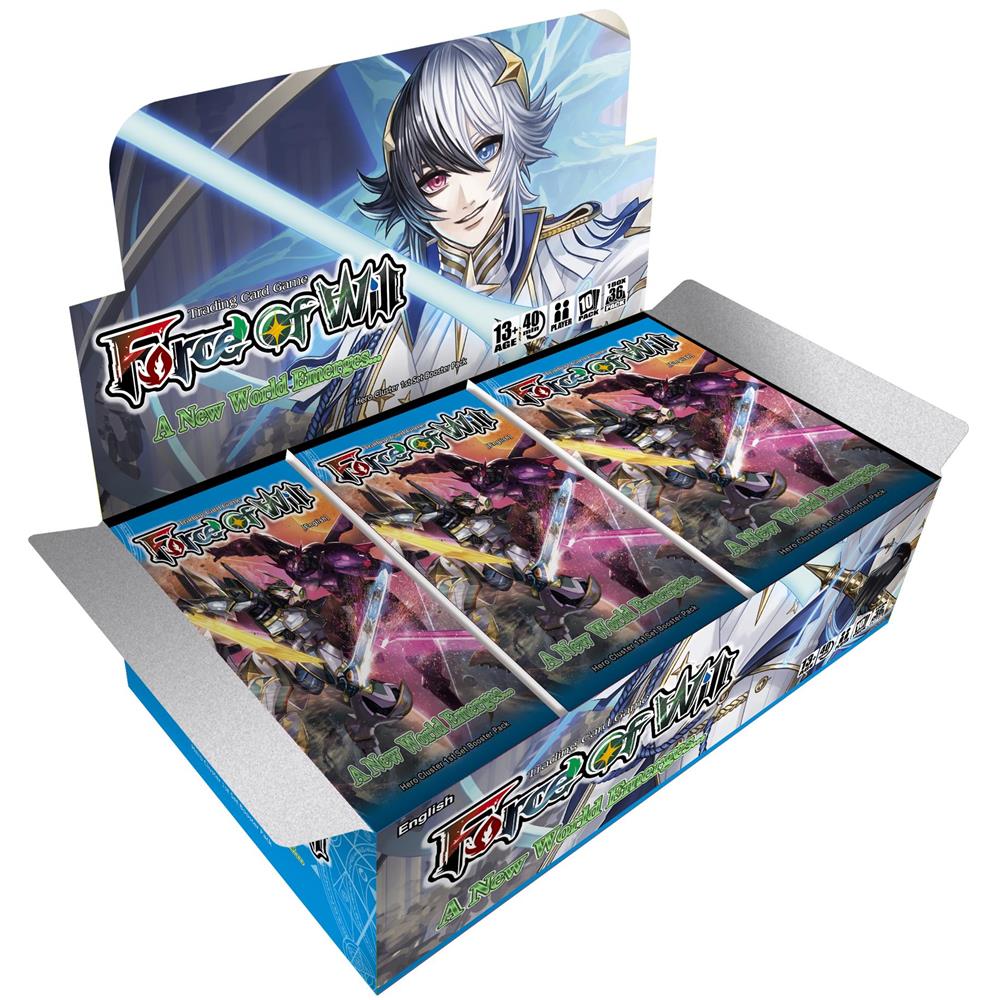 Fow H1 Force of Will A New World Emerges Booster Box 36 Buste ENG