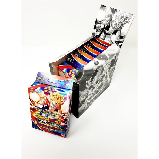 Display 6x Dragon Ball Super Starter Deck 06 Resurrected Fusion Gogeta DBS5