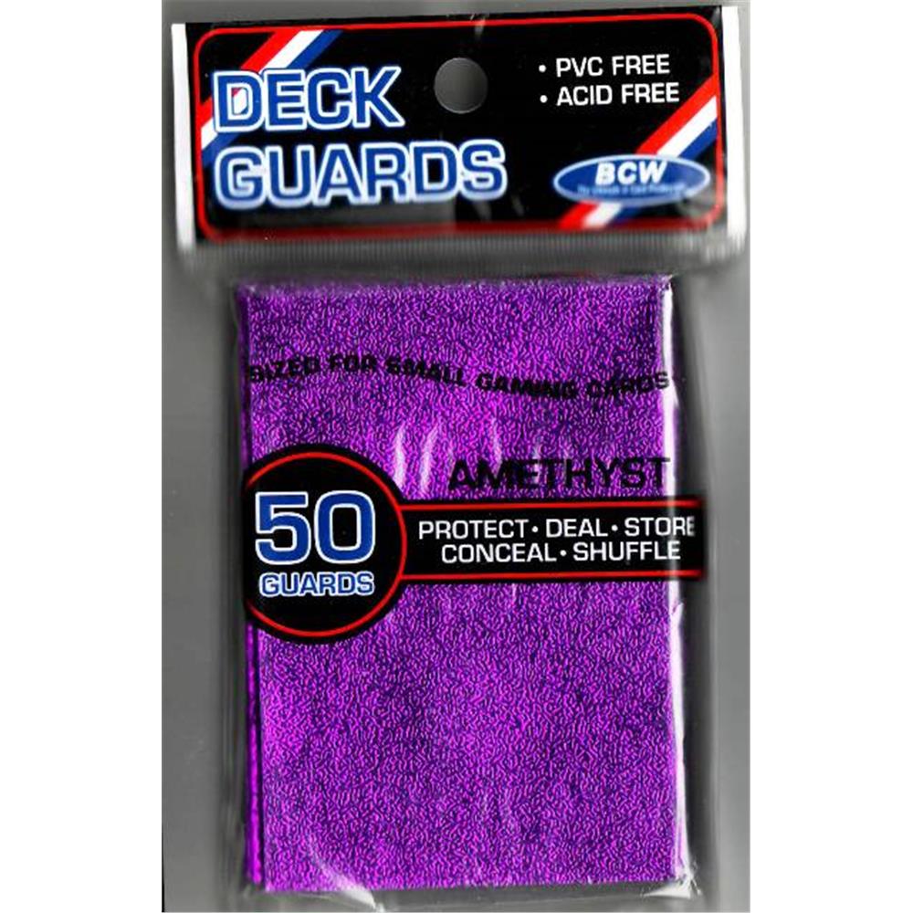 Mini Deck Protector Metallic BCW Amethyst