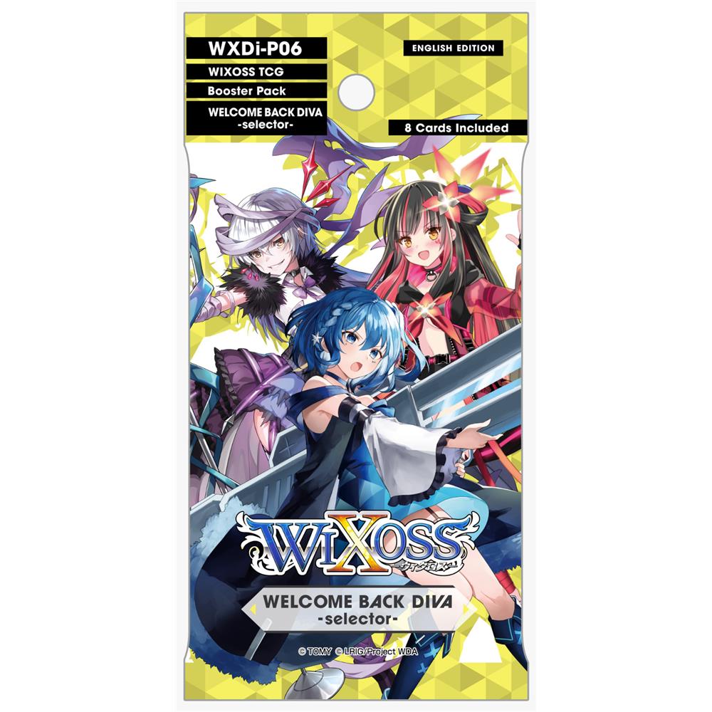 Wixoss WelcomeBack Diva WXDi-P06 Eng Booster Pack