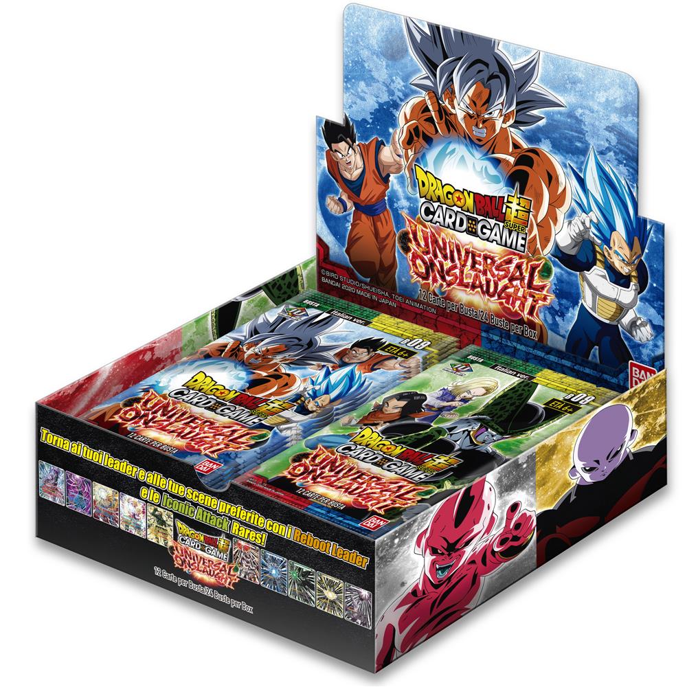 Dragon Ball Super Set 09 Universal Onslaught Booster Box 9 (24 buste)