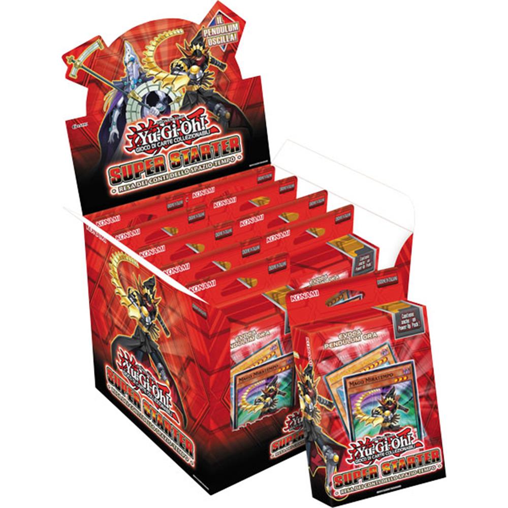  Display YGO 10x Super Starter Deck  Resa dei Conti dello Spazio Tempo