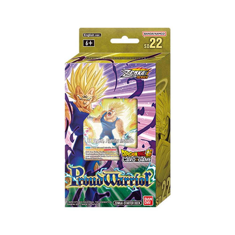 Dragon Ball Super Zenkai Series Starter Deck Proud Warrior (SD22)