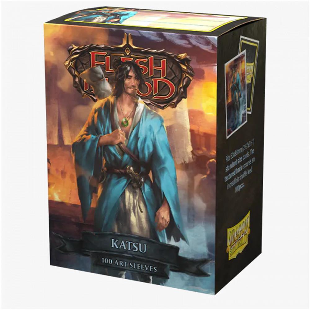 AT-16080 Dragon Shield Matte Art Sleeves - Flesh & Blood Katsu (100 Sleeves)