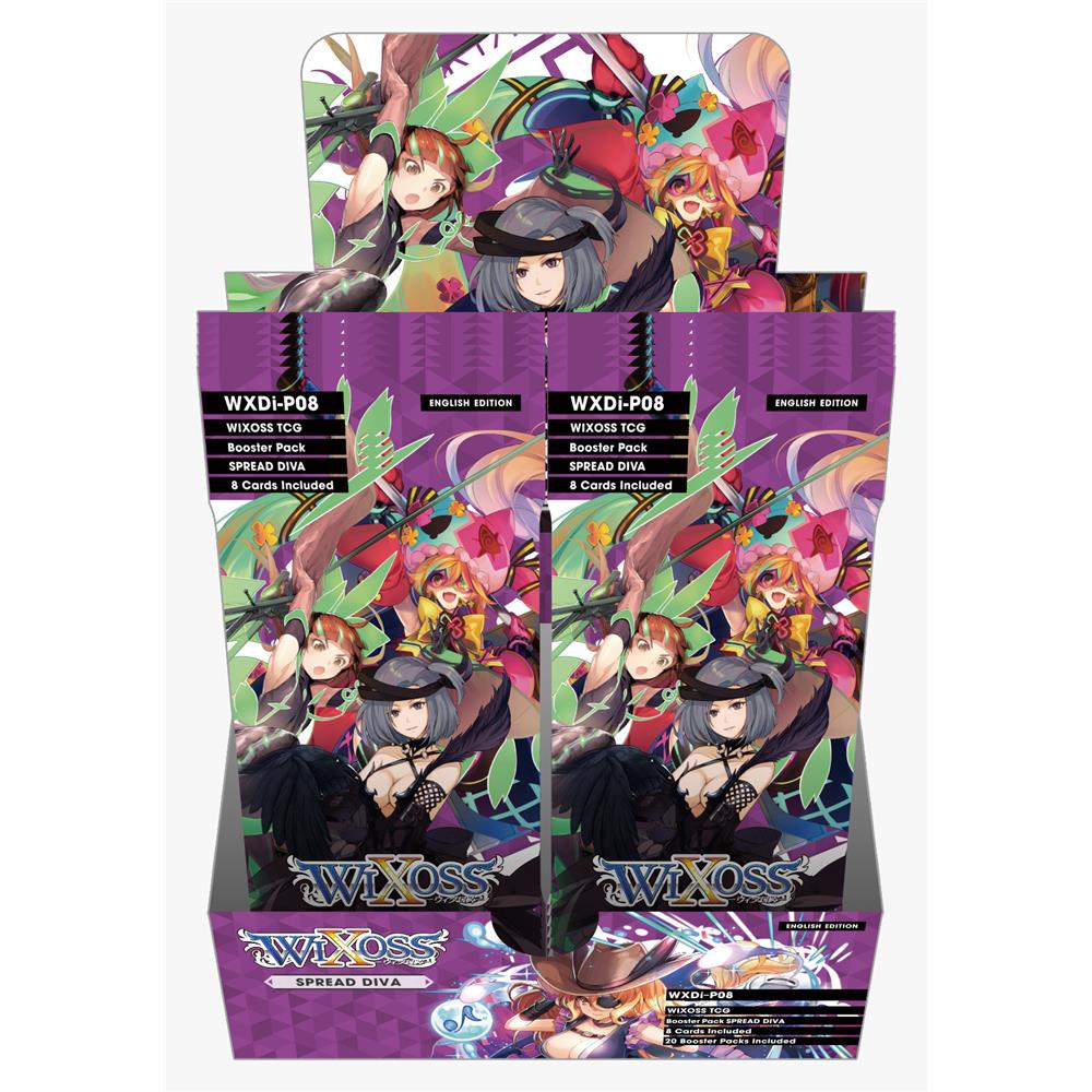 Box Wixoss Spread Diva (20 Booster Packs) WXDi-P08 Eng