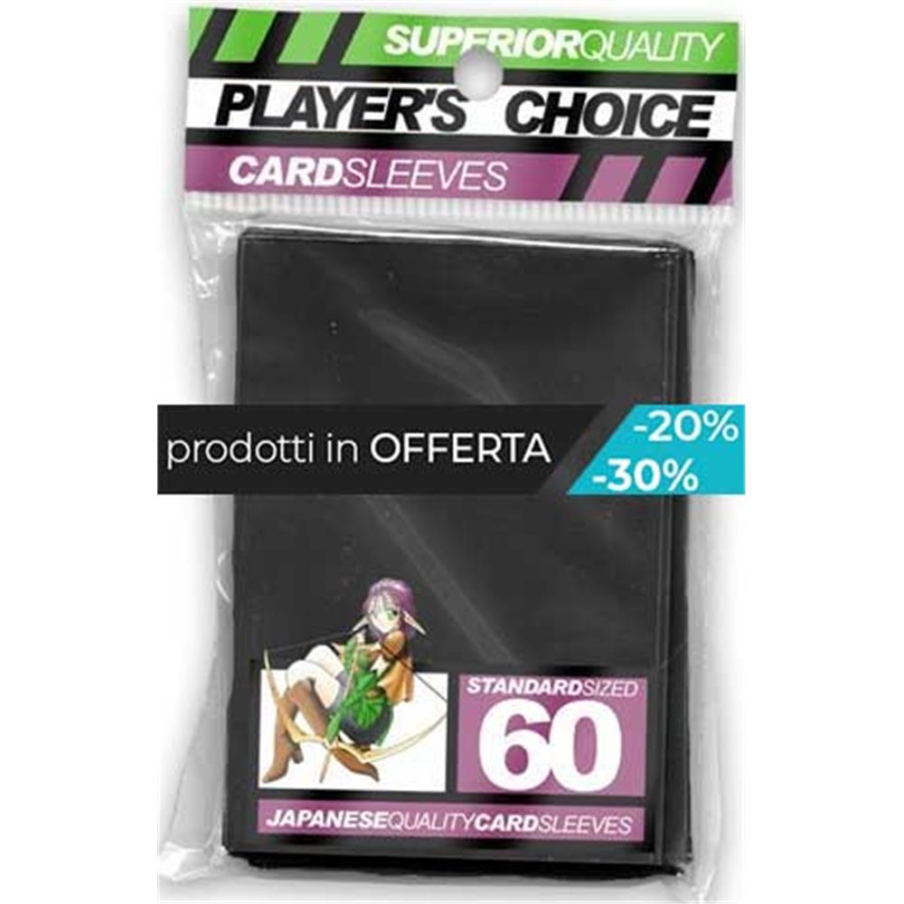 PCA1001 Player's Choice Standard Deck Protector Black FUORI TUTTO