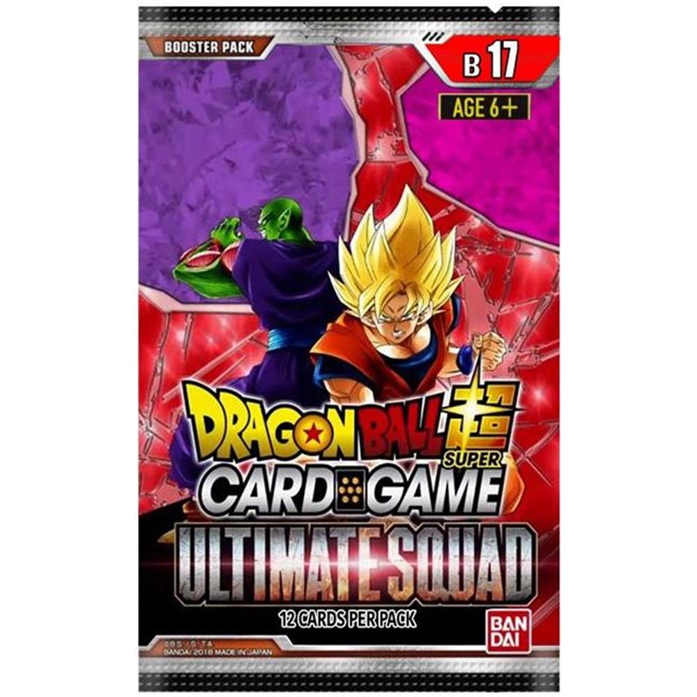 Dragon Ball Super DBS17 Ultimate Squad Booster Pack ENG