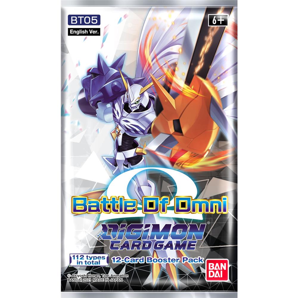 Busta Digimon Card Game BT05 Battle of Omni 