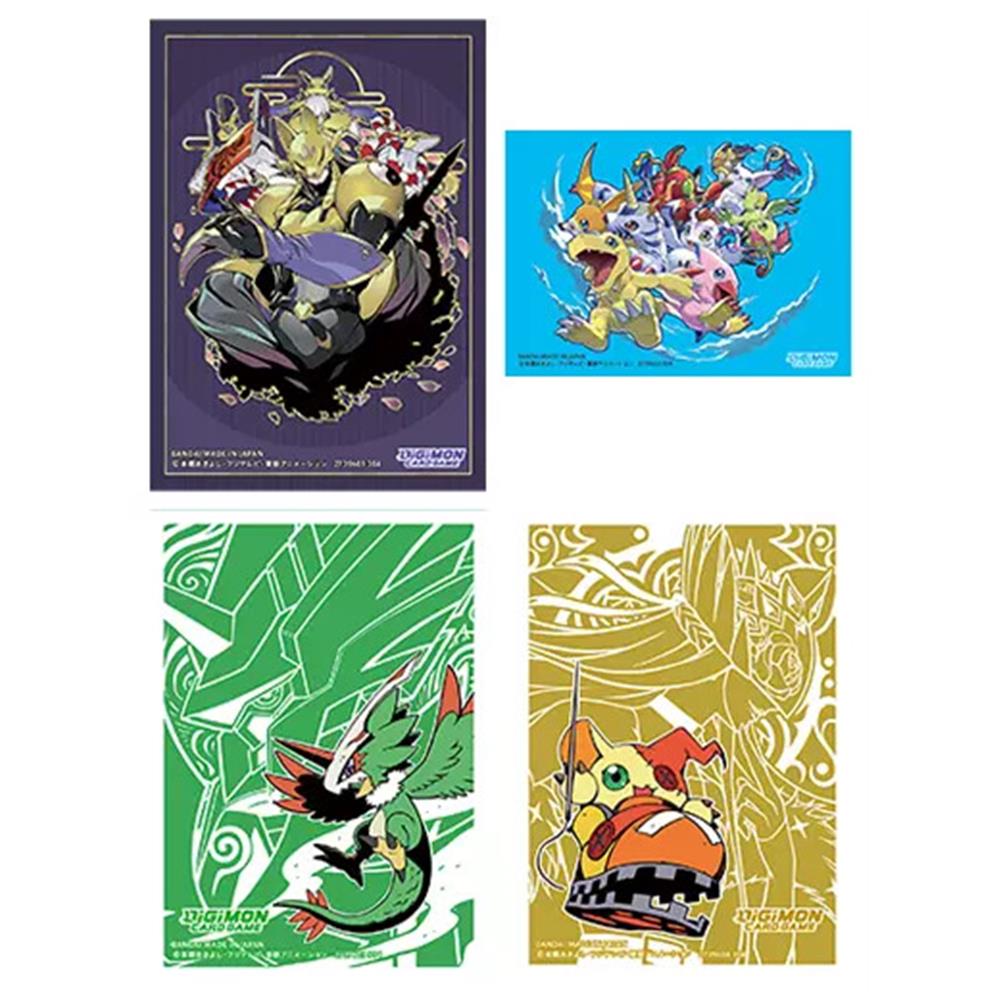 Display 12x Digimon Card Game Official Deck Protectors 2024 ver. 2.0(60 sleeves) 