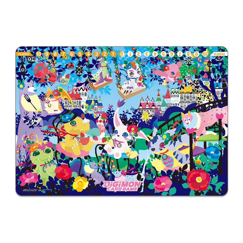 Digimon Card Game Playmat and Card Set 2 - Floral Fun [PB-09]