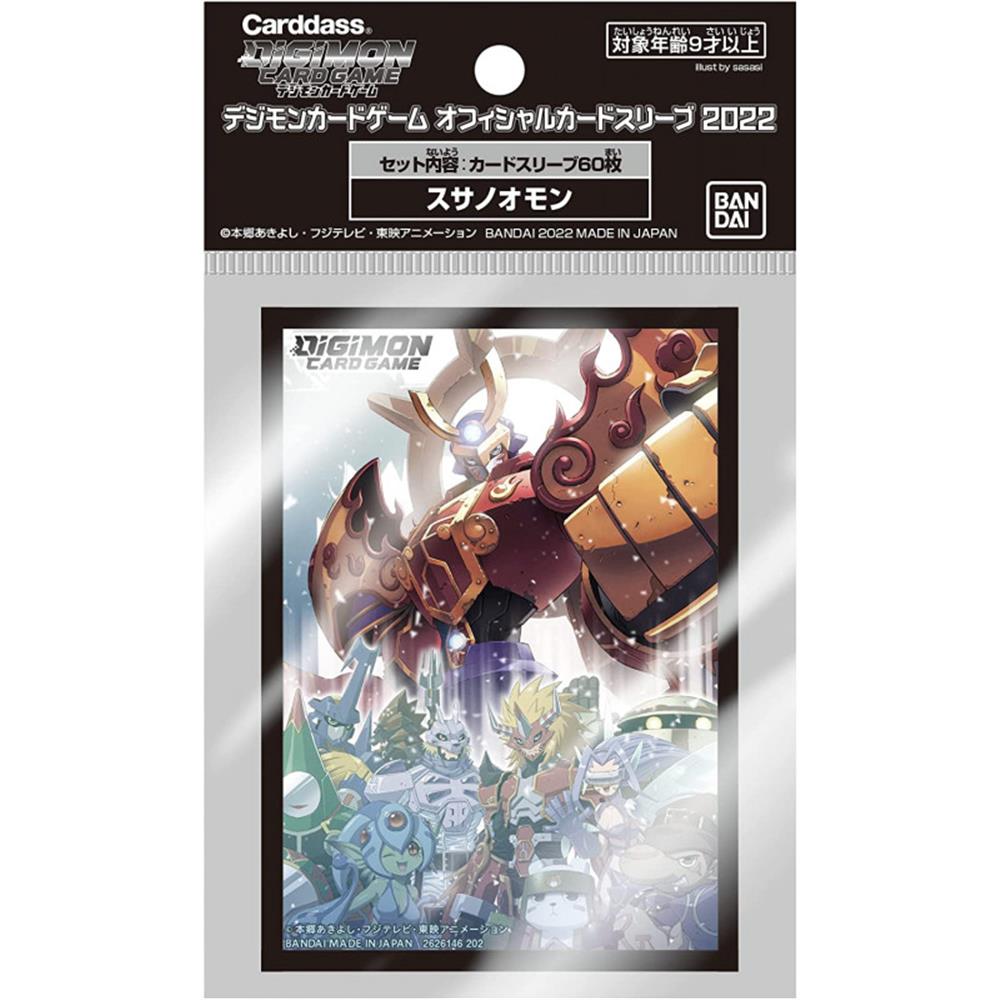 Digimon Card Game Official Deck Protectors Susanoomon (60 sleeves)