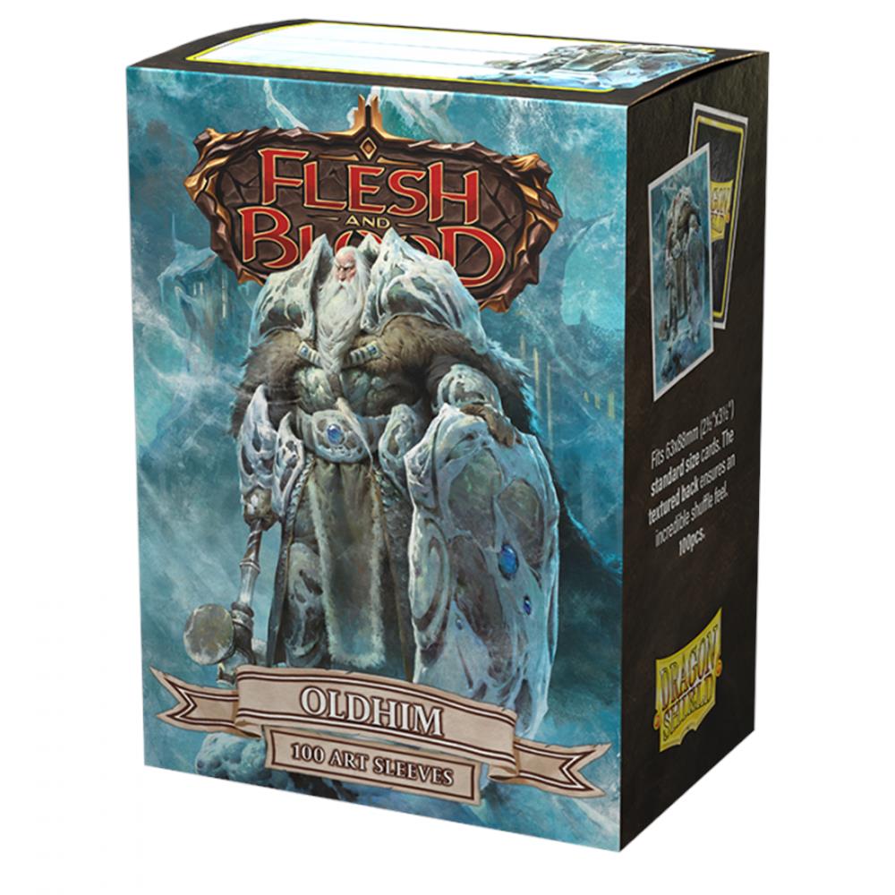 AT-16040 Dragon Shield Matte Art Sleeves - Flesh & Blood Oldhim (100 Sleeves)