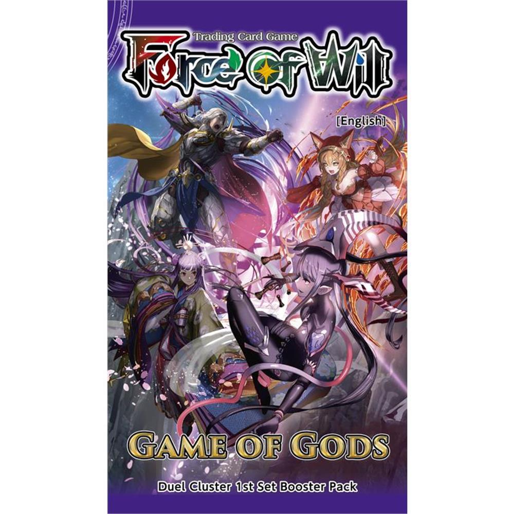 Booster Pack FOW Force of Will D1 Game of Gods Eng