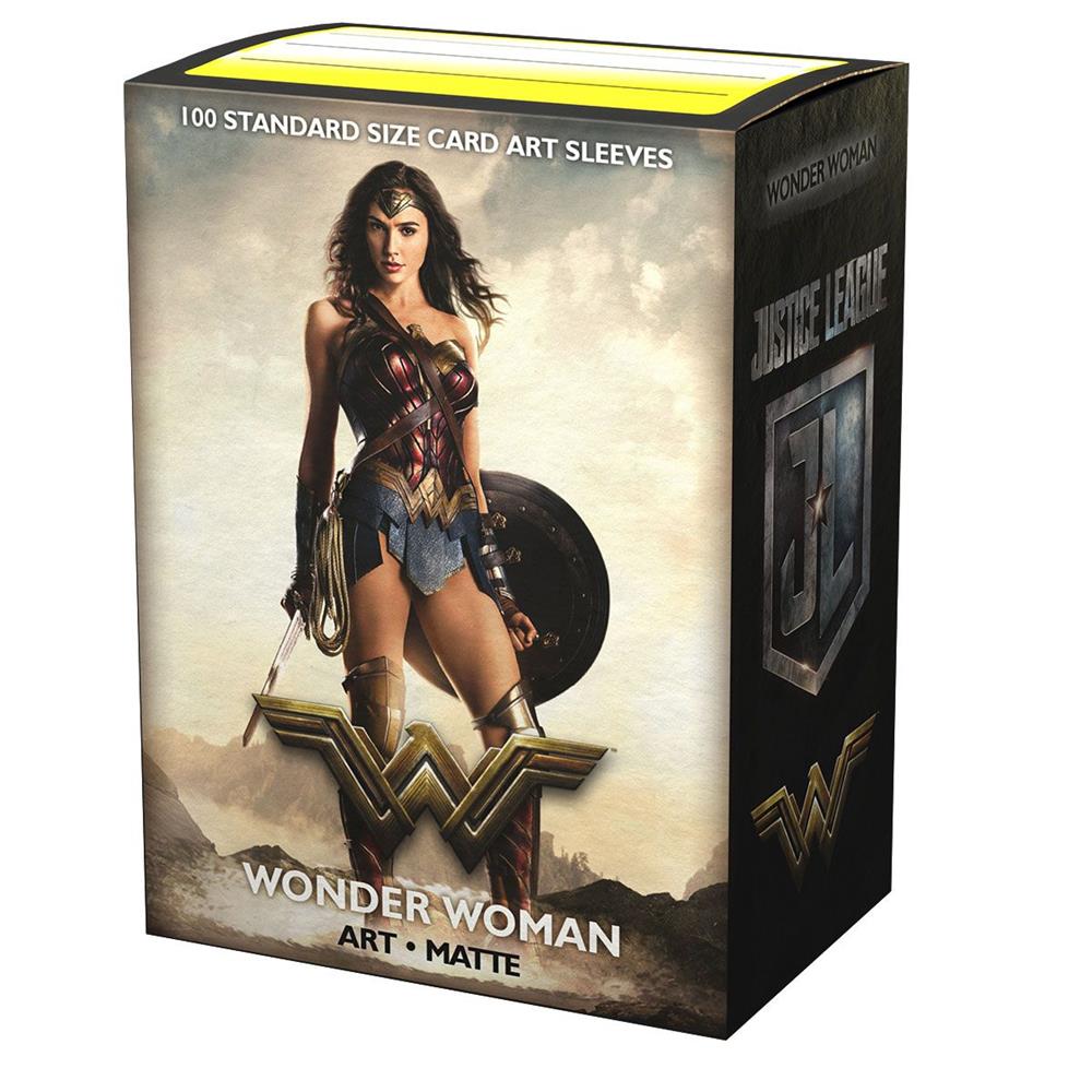 Isola dei Collezionisti - AT-16016 Dragon Shield Matte Art Sleeves - Justice League - Wonder Woman - 1