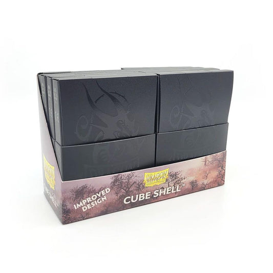 AT-30524 Display 8x Boxes - Cube Shell Shadow Black