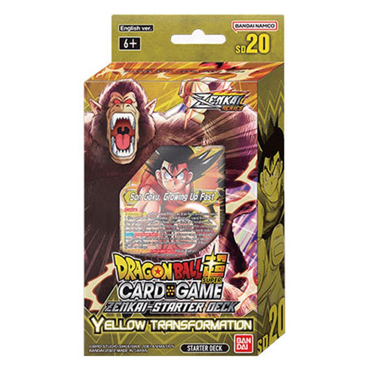 Dragon Ball Super Zenkai Series Starter Deck Yellow Transformation (SD20)