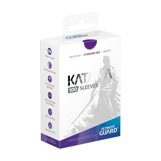 UGD010923 Ultimate Guard Katana Sleeves Standard Size Purple (100)