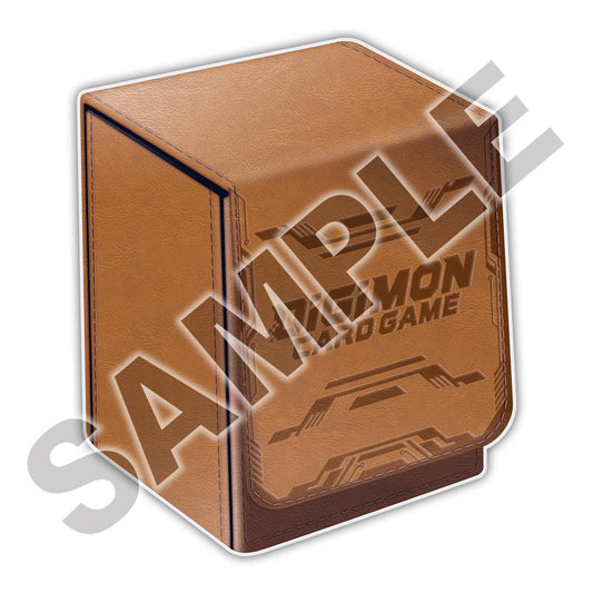 Digimon Card Game Deck Box Set (Brown) 12 full-art cards included