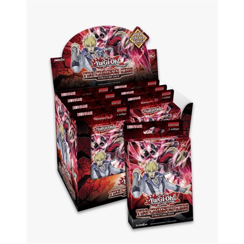 YGO 8x Structure Deck The Crimson King ITA