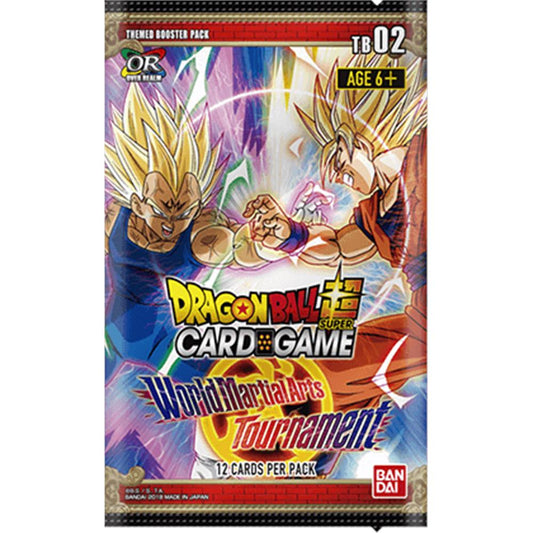 Busta Dragon Ball Super Themed booster 02 World Martial Art Tournament